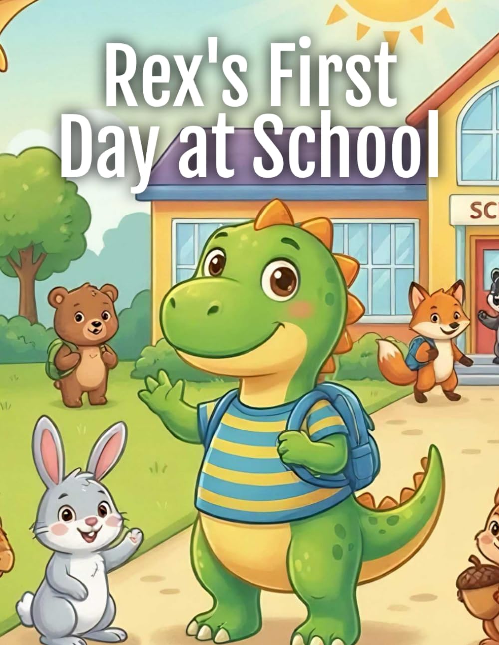 Cover of Rex's First Day at School by Walter Meteorite